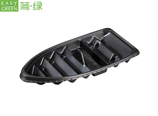 disposable plastic sushi tray