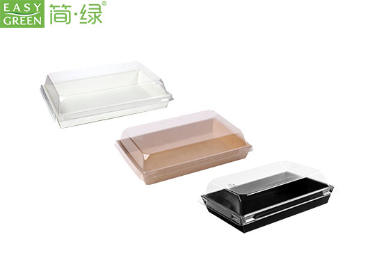 sushi takeaway container disposable with lid for biodegradable food wholesale4