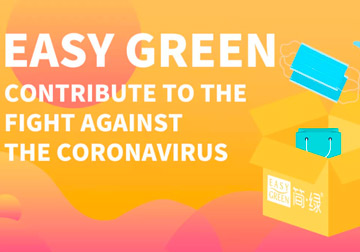Easy Green Make a Donation to Fight Against the Coronavirus