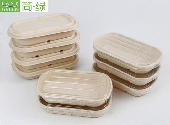 biodegradable sauce pots with lids
