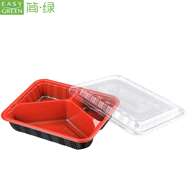 Microwavable Containers Food Packaging Lunch Box Plastic Promotional 3  Compartment Bento Box - China Bento Box for Kids and Lunch Box for Adults  price