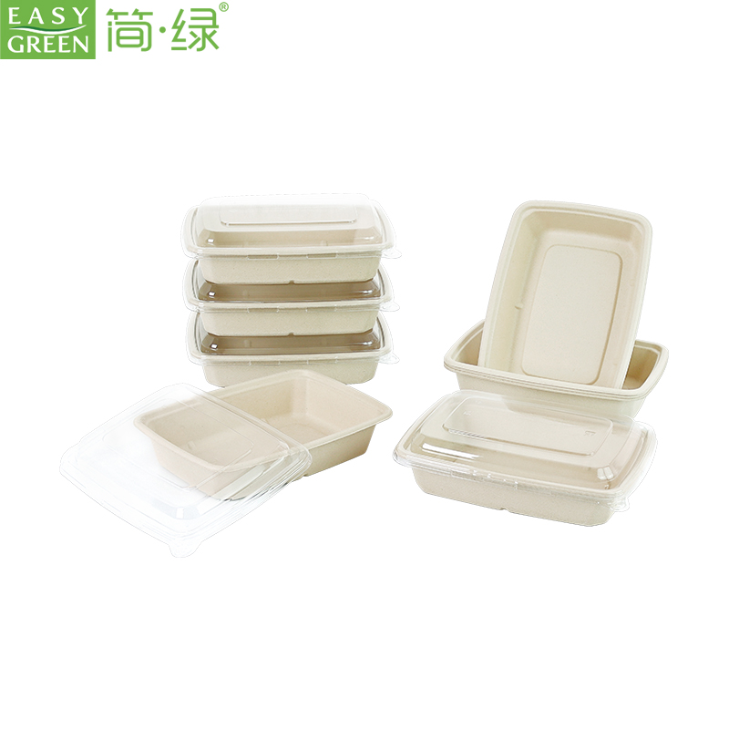 VB Series Compostable Take Out Food Containers with Lid