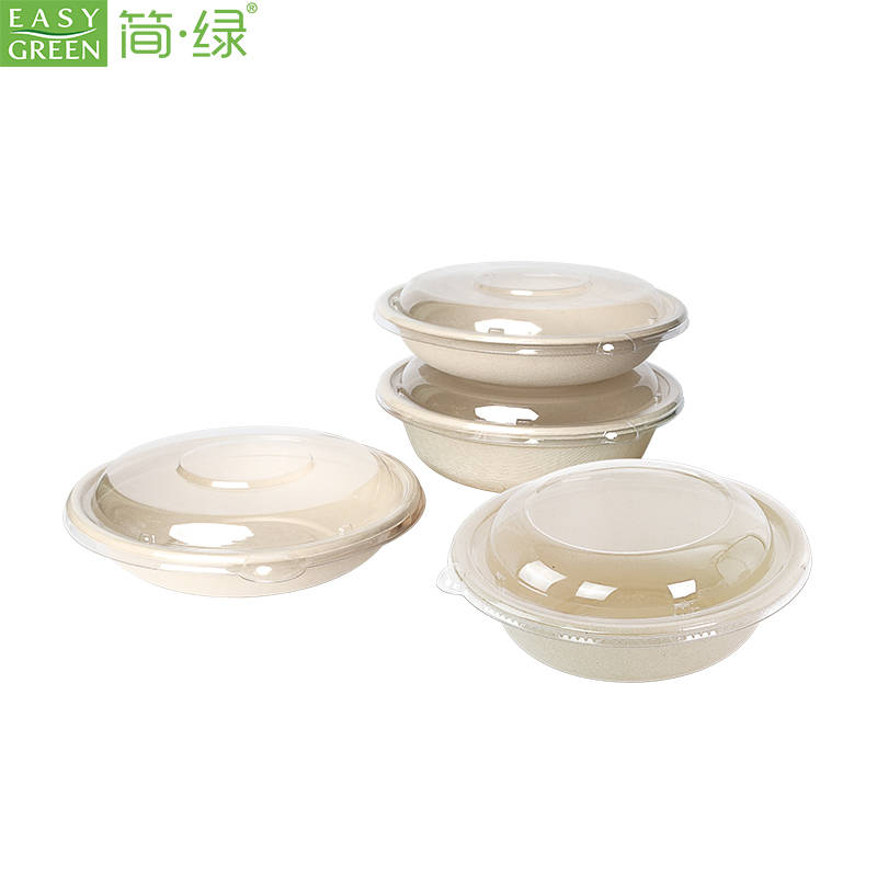 CR24/CR32 Round Disposable salad bowls with lids